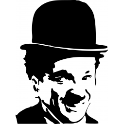 Sticker Charlie Chaplin