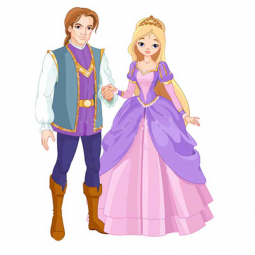 Sticker Prince et Princesse